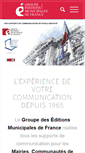 Mobile Screenshot of emf-editions.fr